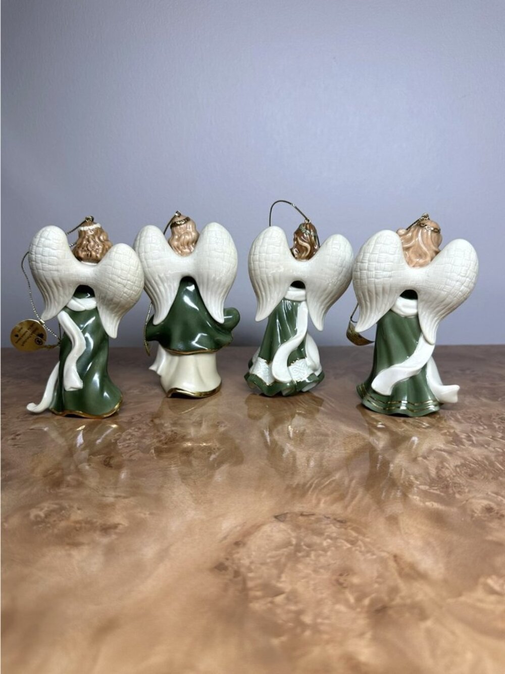 The Bradford Editions Heavenly Irish Blessings Angel Ornament Collection Set - Picture 4 of 7